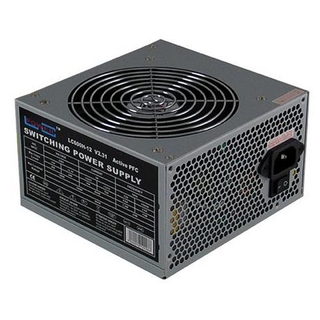 LC-POWER  LC600H-12 V2.31 alimentatore per computer 600 W 20+4 pin ATX ATX Nero 