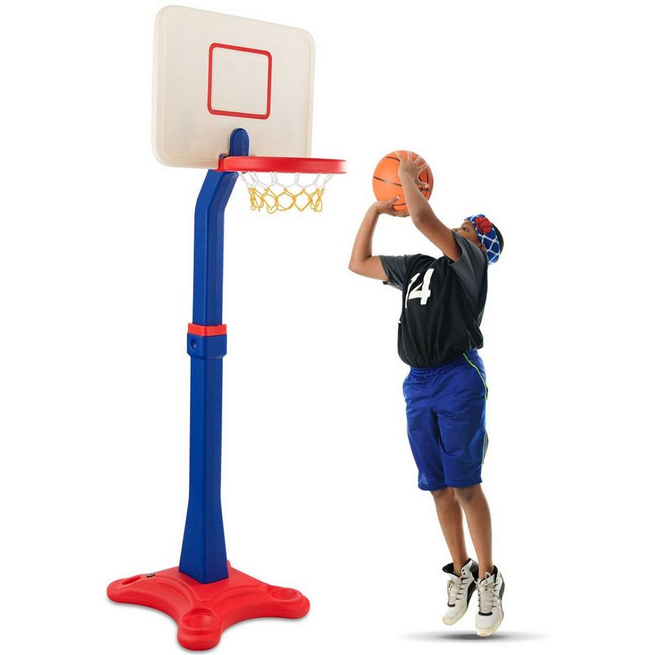 Northix  Kinder Basketballständer höhenverstellbar Basketballkorb Basketballanlage 