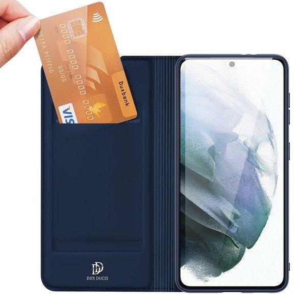 DuxDucis  Galaxy S21 FE - Dux Ducis - Etui Flip Folio en cuir 