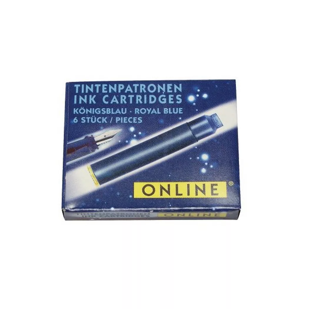 Online -  Tintenpatronen Standard 17012/48 Königsblau 6 Stück, Stück