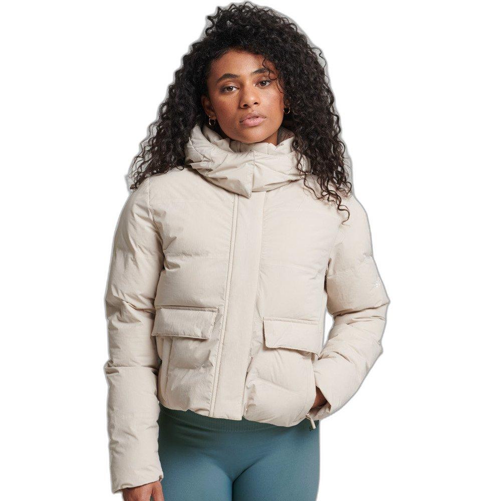 Superdry  damen-daunenjacke train boxy 