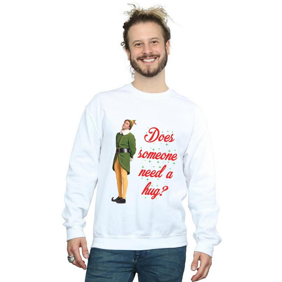 Elf Does Someone Need A Hug Sweatshirt  
