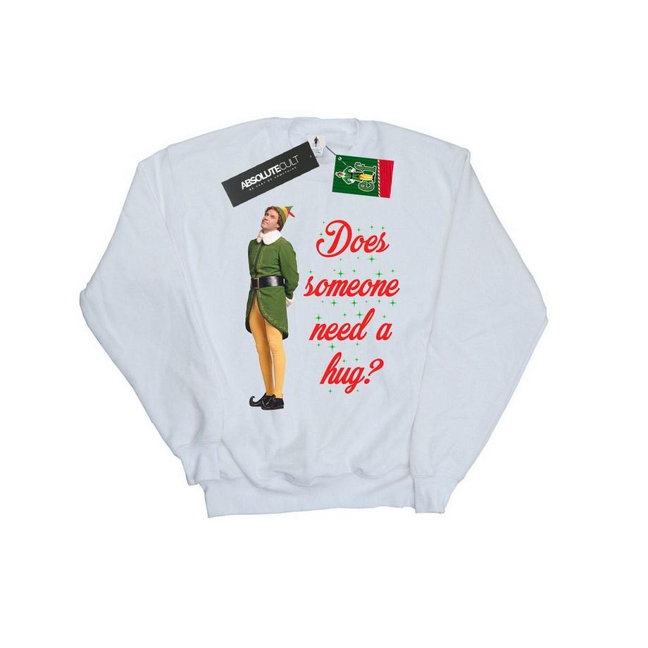 Elf Does Someone Need A Hug Sweatshirt  