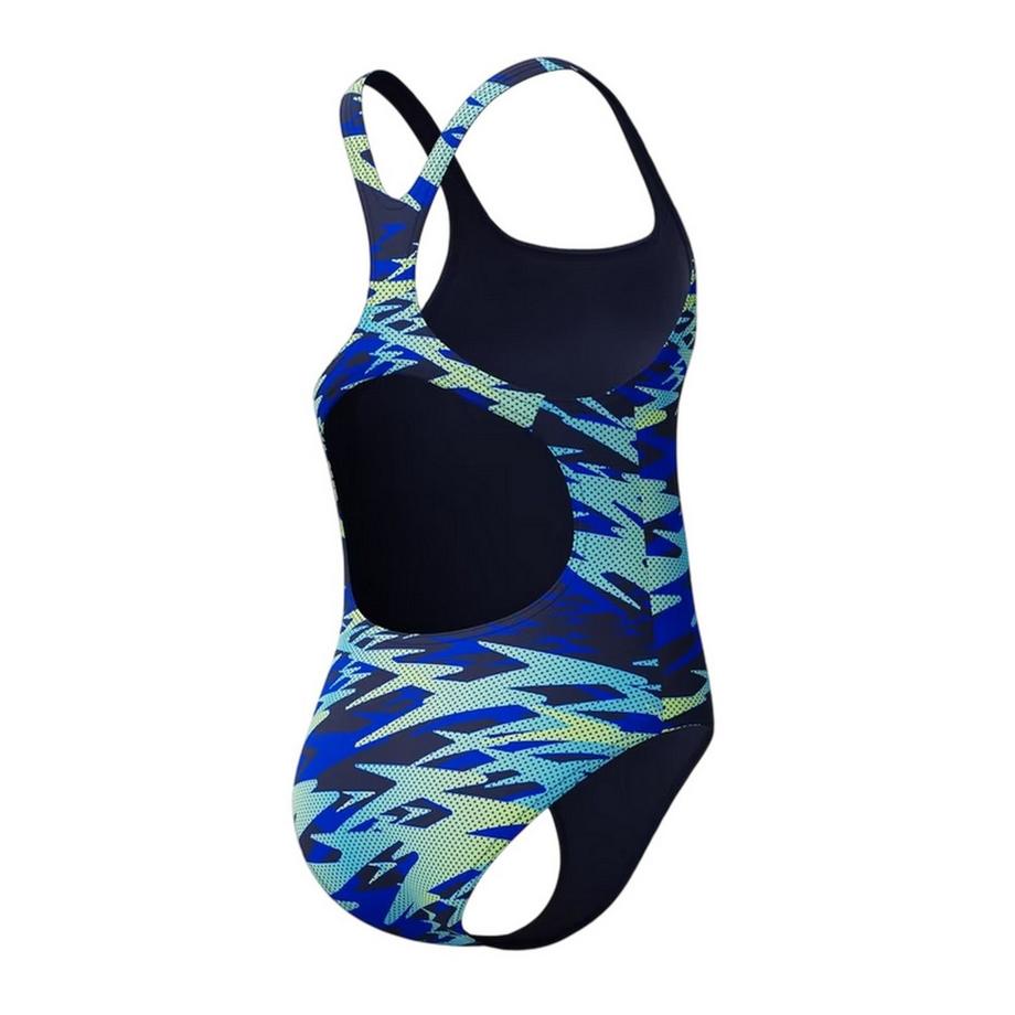 speedo  Hyperboom Medalist Costume Da Bagno Intero Stampato Ragazze 
