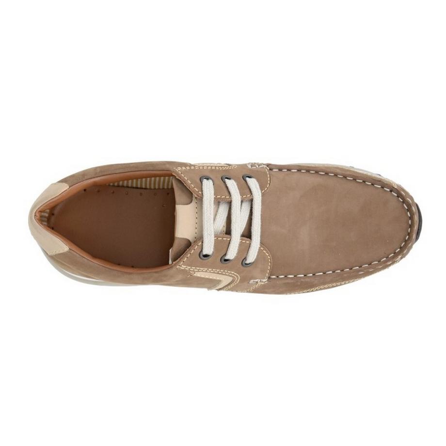 Roamers Chaussures Décontractées à Lacets en Nubuck  