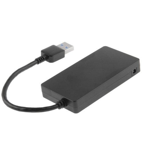 eStore  Hub USB 3.0 con 4 porte USB (alta velocità) - Fino a 5 Gbps 