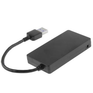 eStore  Hub USB 3.0 con 4 porte USB (alta velocità) - Fino a 5 Gbps 