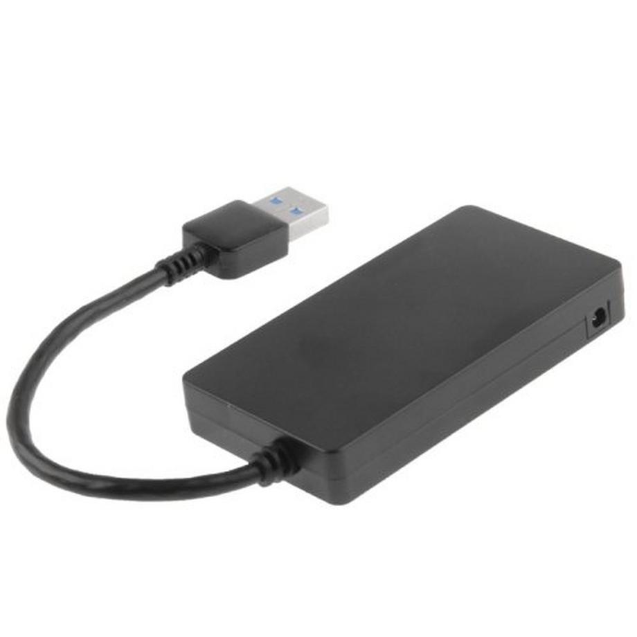 eStore  USB 3.0-Hub mit 4x USB-Anschlüssen (High-Speed) - Bis zu 5 Gbit/s 