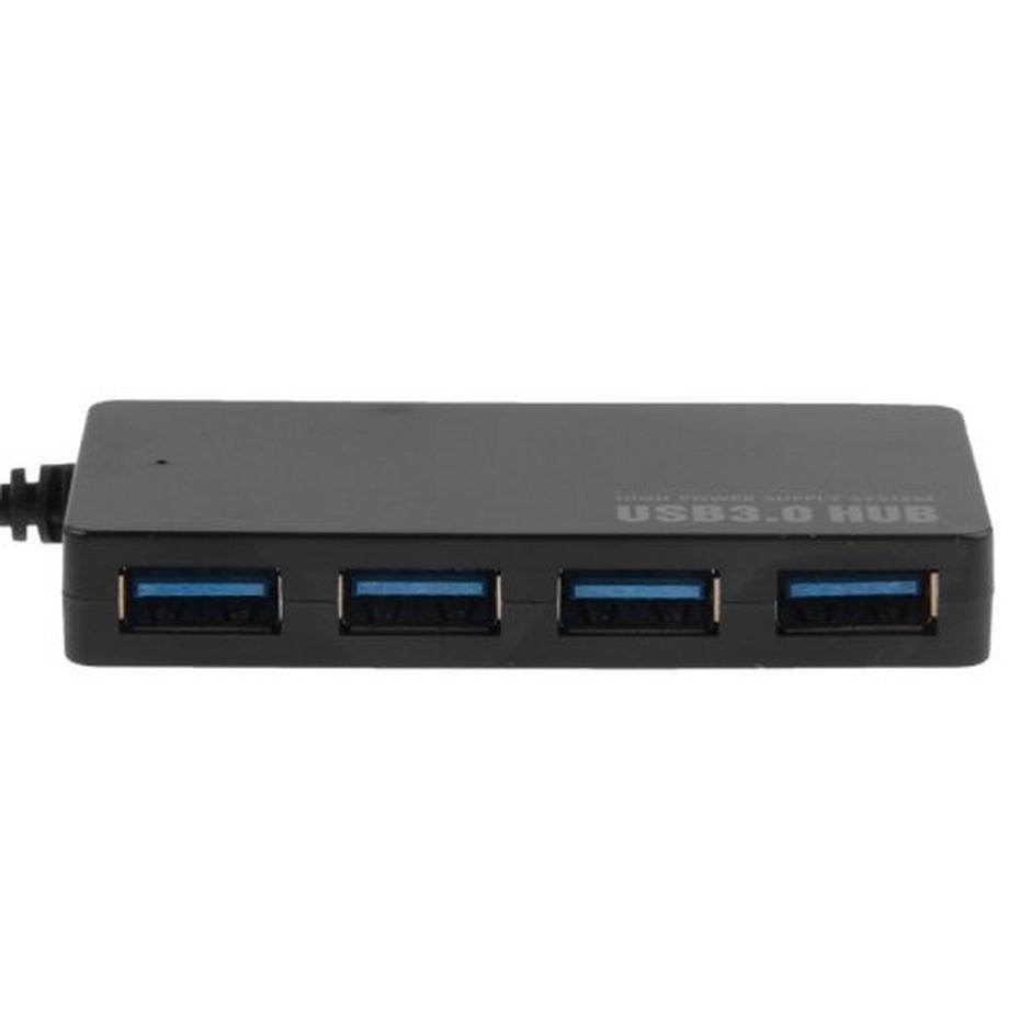 eStore  USB 3.0-Hub mit 4x USB-Anschlüssen (High-Speed) - Bis zu 5 Gbit/s 