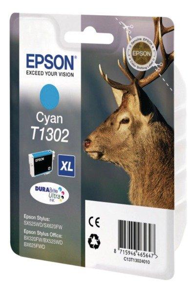 EPSON  DuraBrite Ink T1302XL cyan 