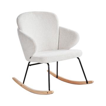Fauteuil à bascule en Tissu Moderne VIKEN