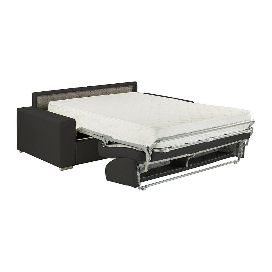 Vente-unique Schlafsofa 3Sitzer EMIR Liegefläche 1Matratzen  