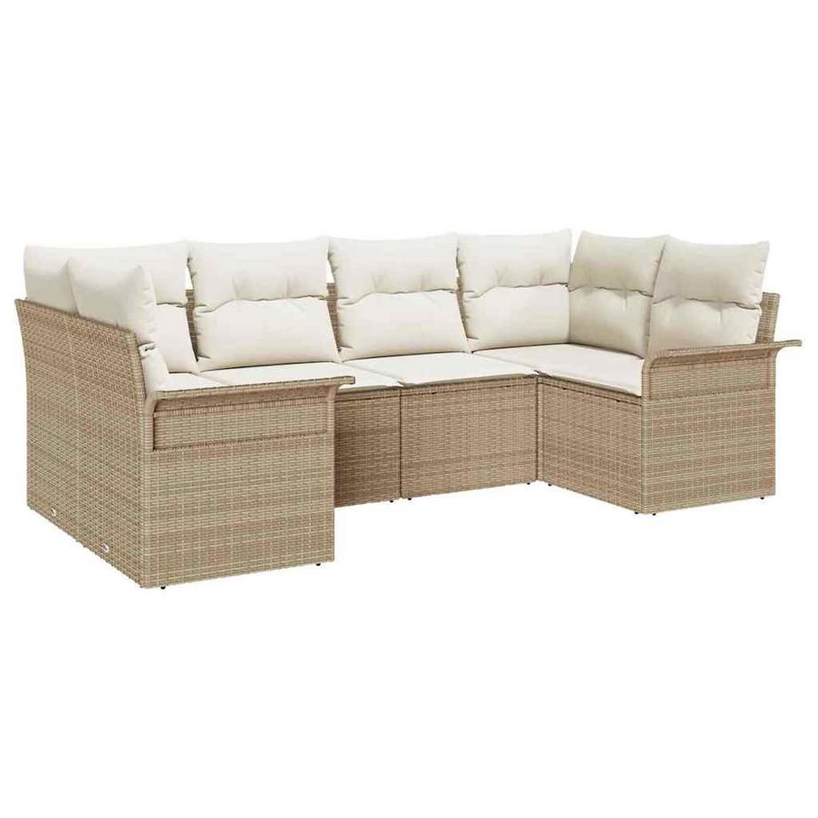 Canapé de jardin poly rattan