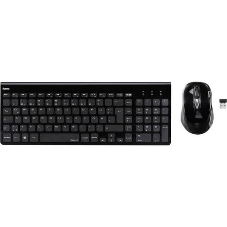 hama  SET clavier/souris sans fil Trento 