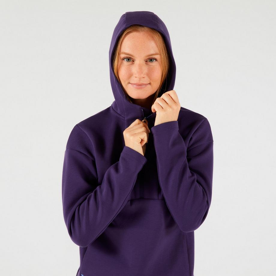 KUIKMA  Tennis-Sweatshirt mit Reissverschluss und Kapuze, , 