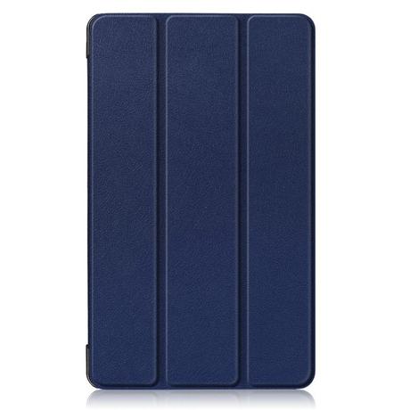 Cover-Discount  Galaxy Tab A (8.0 / 2019) - Tri-fold Smart Case Dunkelblau 