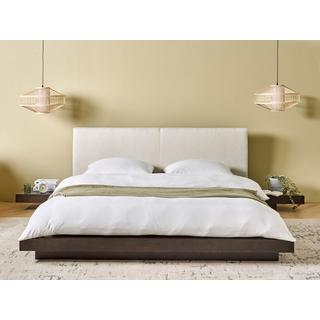 Beliani Bett mit Lattenrost aus MDF-Platte Modern ZEN  