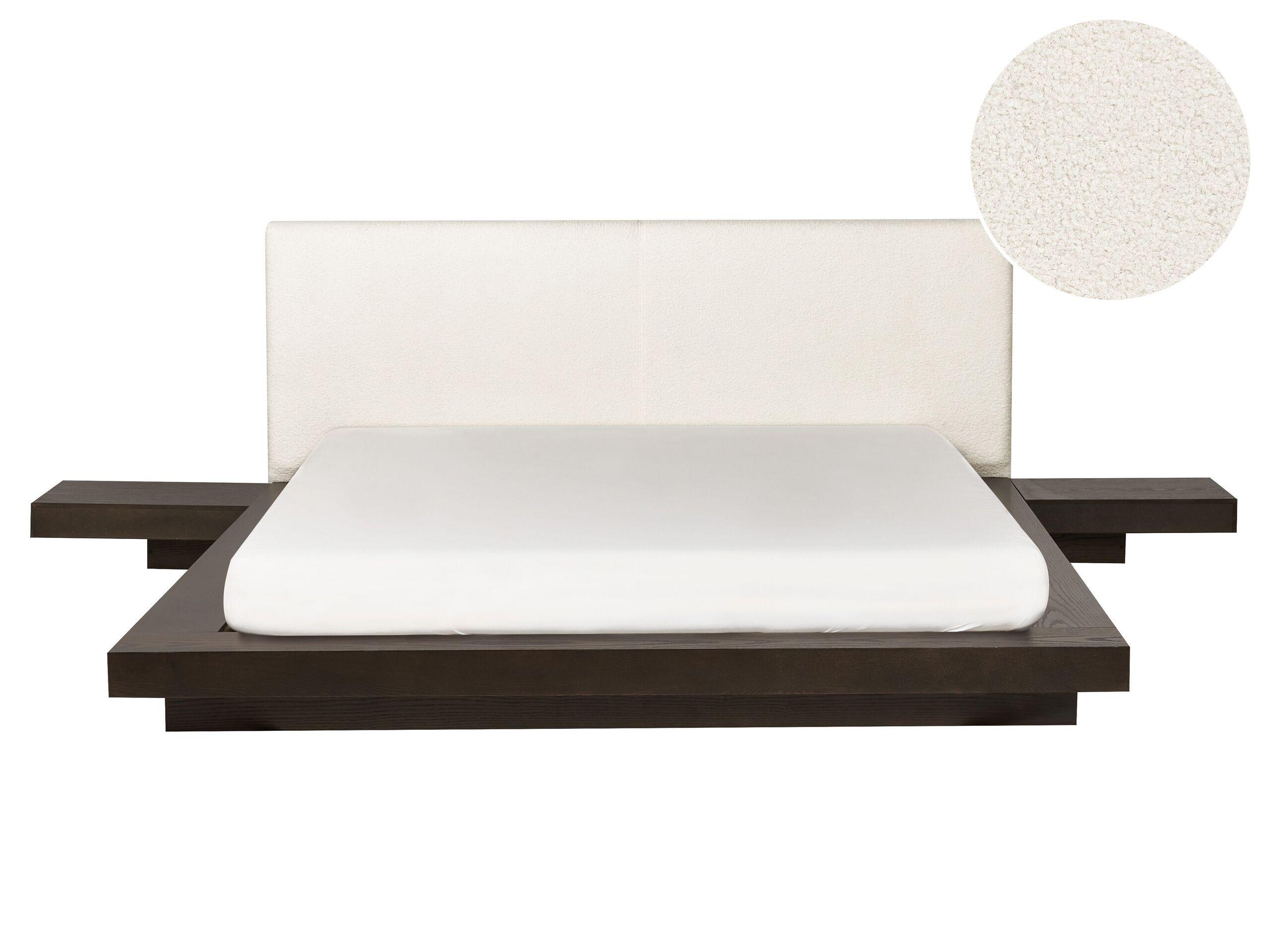 Beliani Bett mit Lattenrost aus MDF-Platte Modern ZEN  