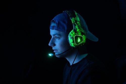 Surefire Gaming  Skirmish Auricolare Cablato A Padiglione Giocare USB tipo A Nero, Mimetico, Verde 