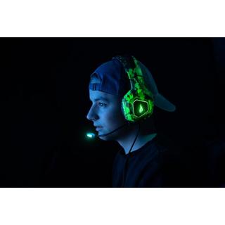 Surefire Gaming  Skirmish Auricolare Cablato A Padiglione Giocare USB tipo A Nero, Mimetico, Verde 