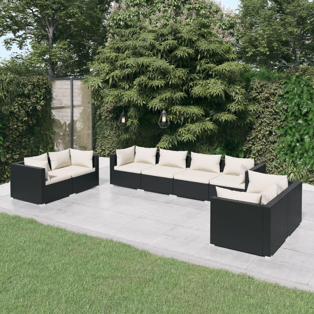 VidaXL Garten-lounge-set poly-rattan  