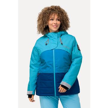 Veste de ski HYPRAR imperméable, fermeture à glissière à double sens, jupe pare-neige