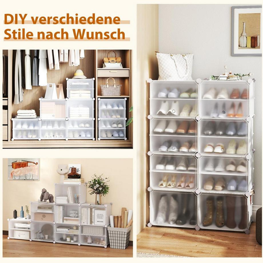 Northix Scarpiera organizer per 48 paia  