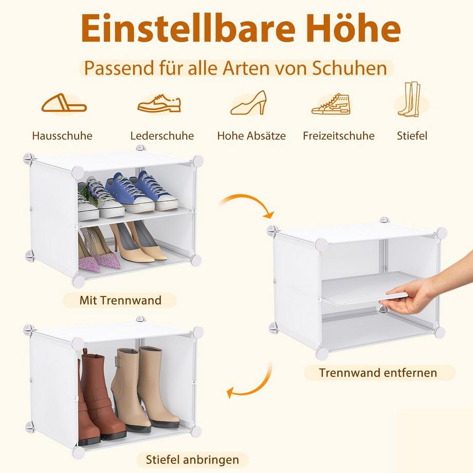 Northix Scarpiera organizer per 48 paia  