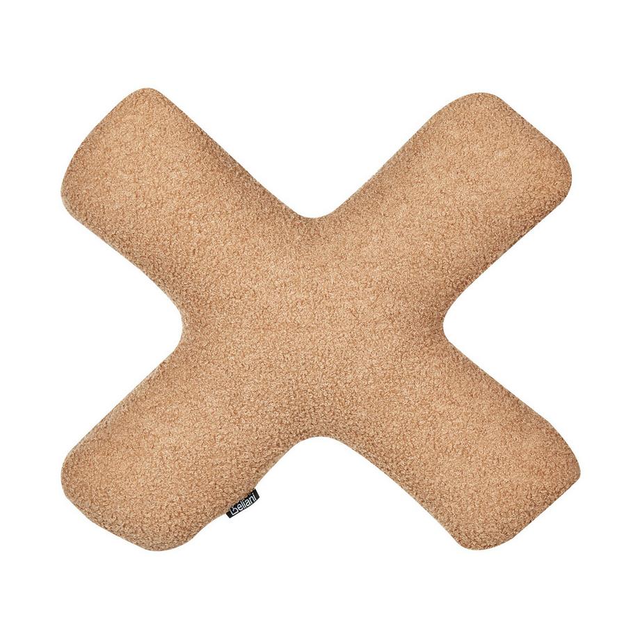 Beliani Lot de 2 coussins décoratifs en Bouclé Moderne HESPERIS  