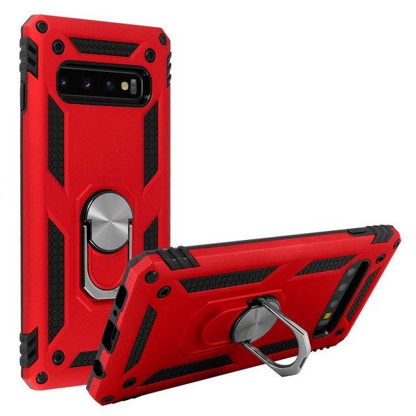 Avizar  Cover Antiurto Galaxy S10 Rosso 