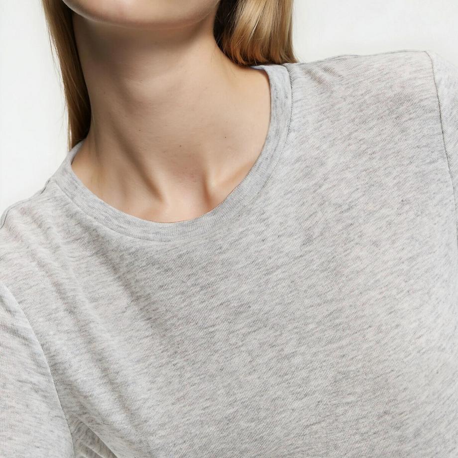 La Redoute Collections Maglietta Maniche Lunghe Girocollo  