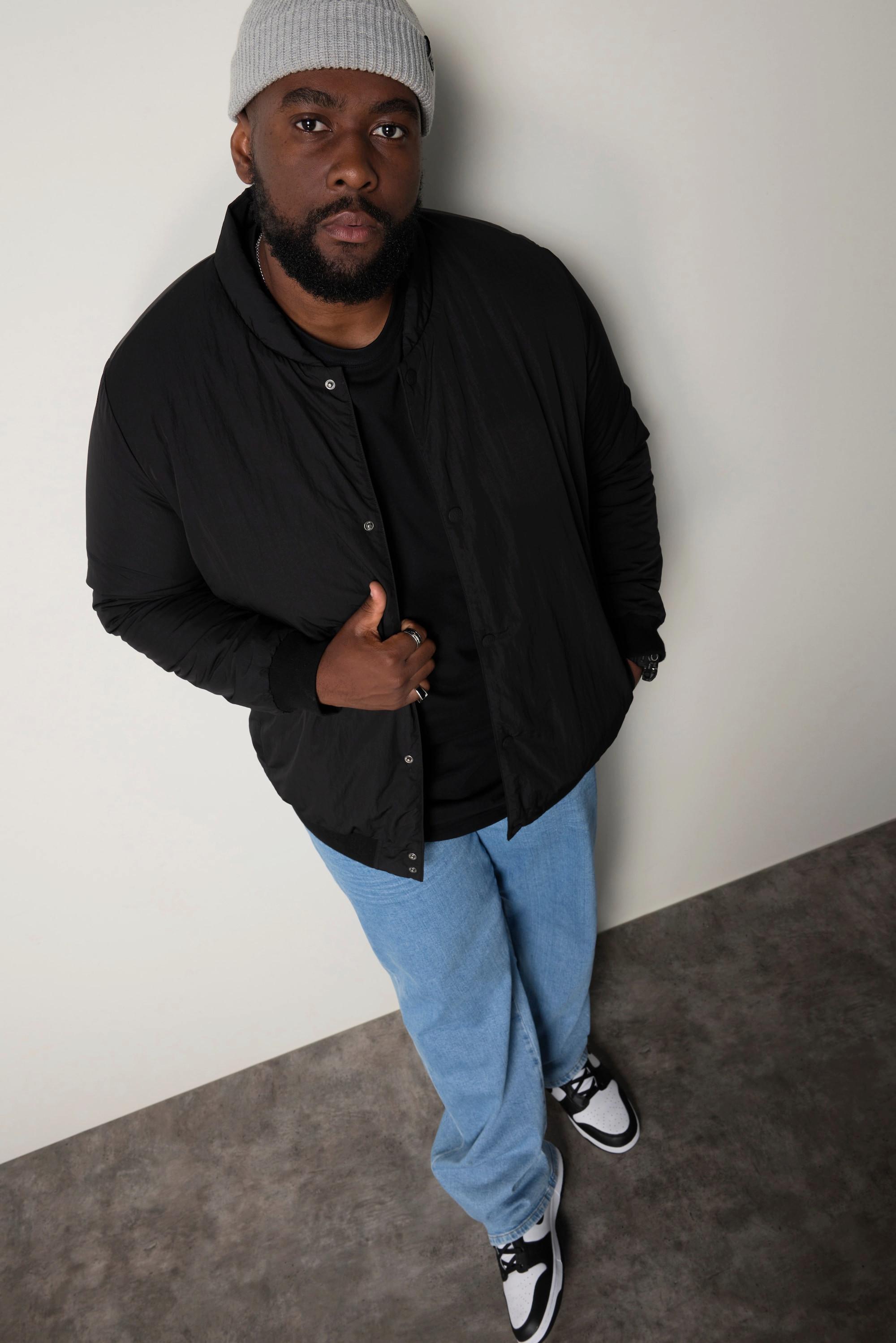 Sthuge Blusotto Trapuntato Collo Alto Riciclato  