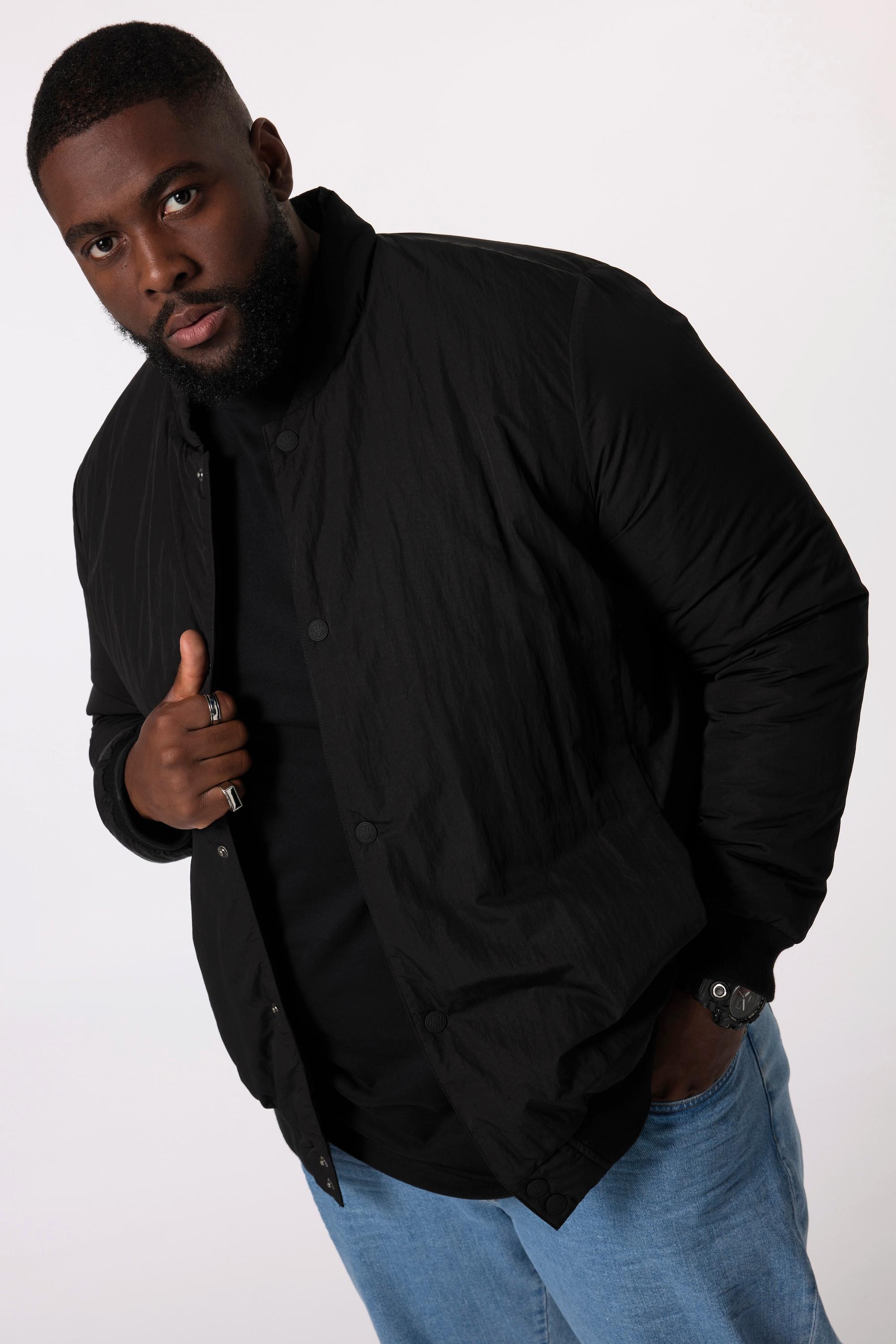 Sthuge Blusotto Trapuntato Collo Alto Riciclato  