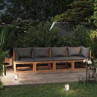 VidaXL Canapé de jardin bois d'acacia  