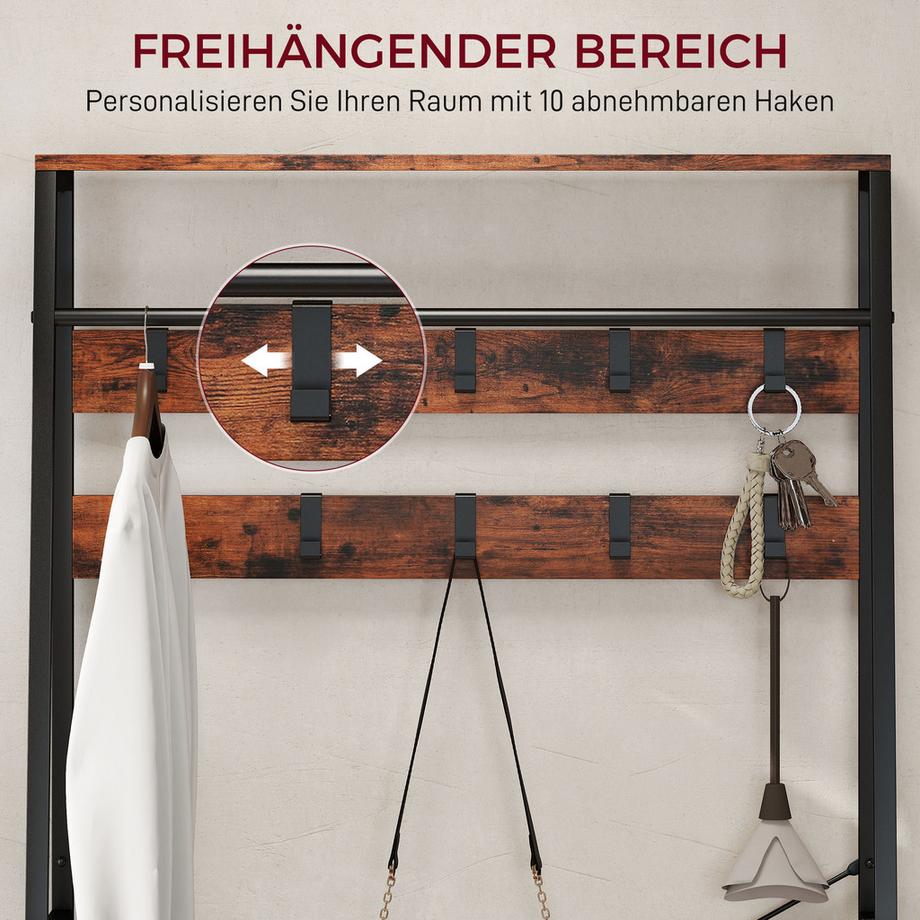 HOMCOM Garderobenständer  