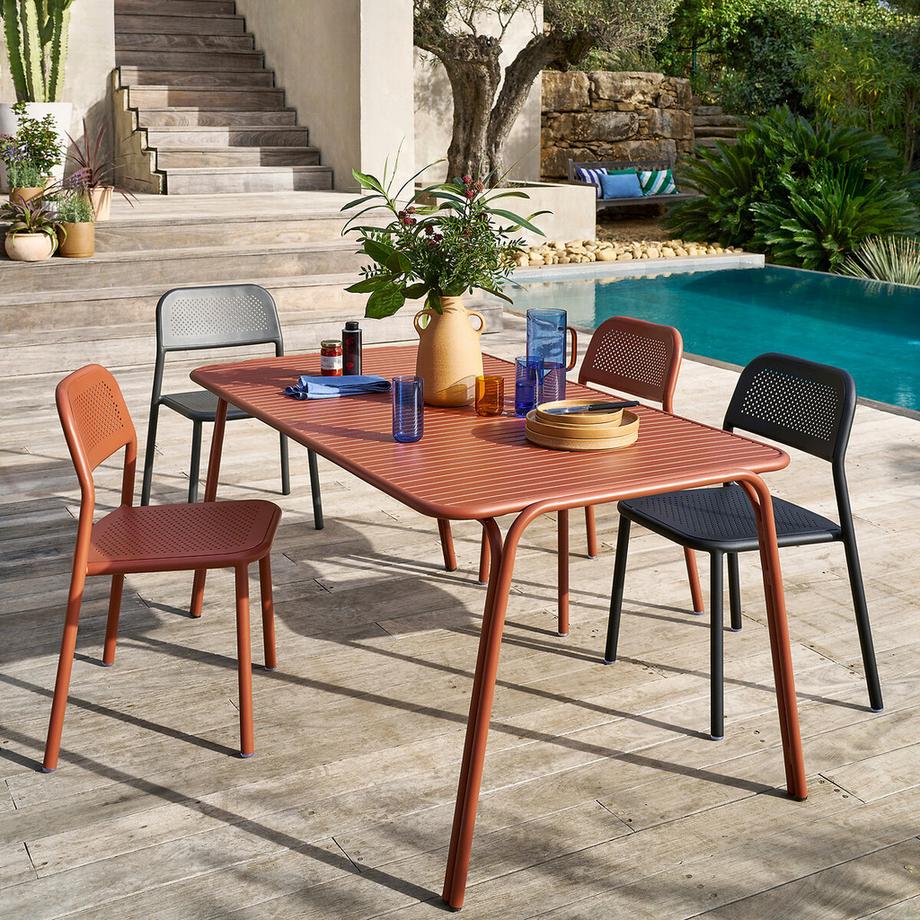 La Redoute Intérieurs 2er-Set Gartenstühle Lyona  