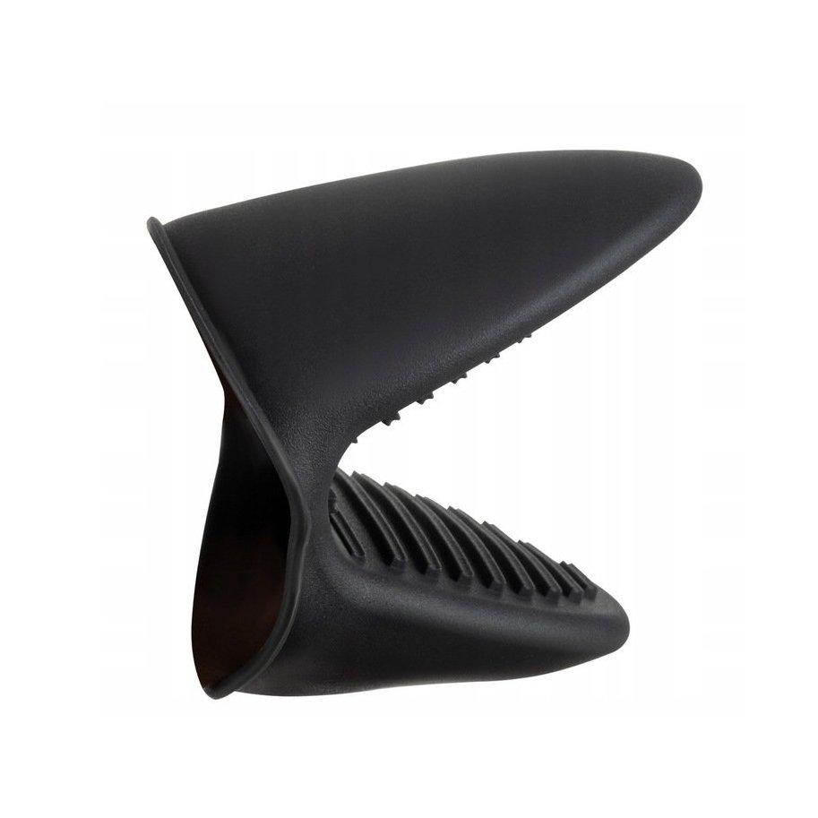 Ruhhy Plaque à pizza avec mante de four - acier inoxydable  