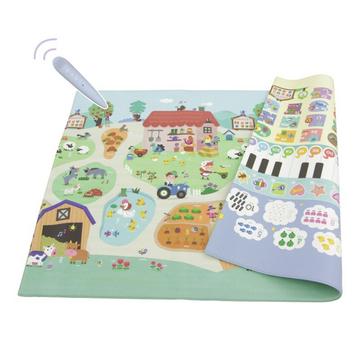 Dwinguler SOUND MAT Farm House Acrilico, Cloruro di polivinile (PVC) Multicolore Tappetino da gioco per bambino