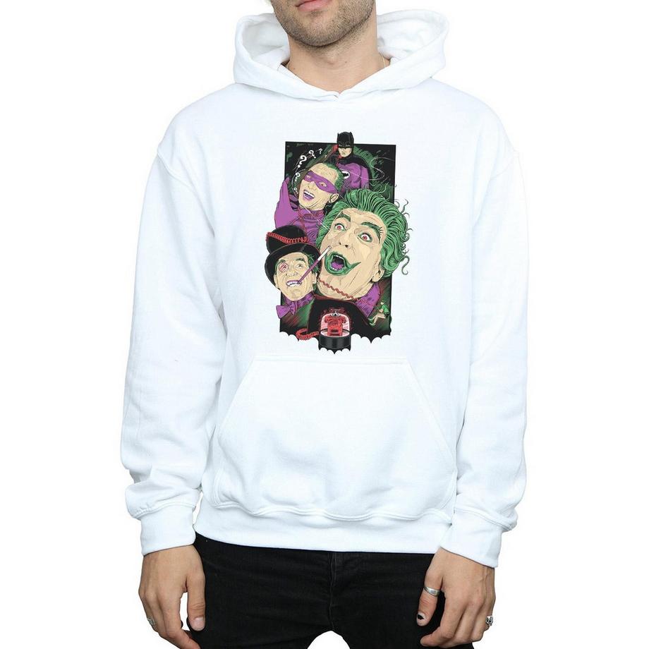 DC COMICS Rogues Gallery Felpa con Cappuccio  