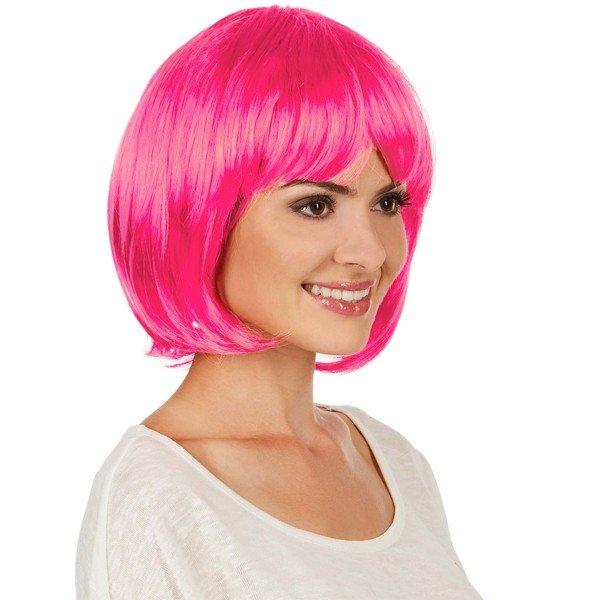 Tectake  Perruque carré à frange femme 