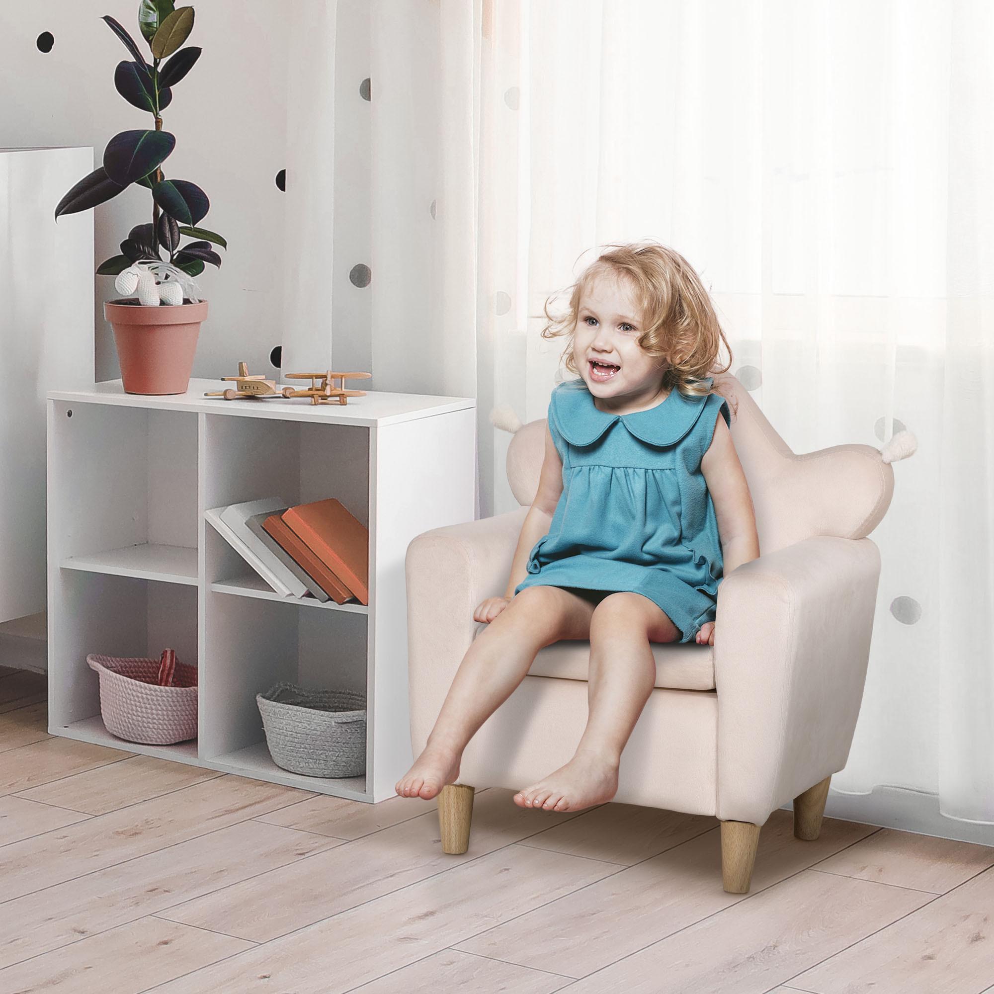 HOMCOM Fauteuil enfant  