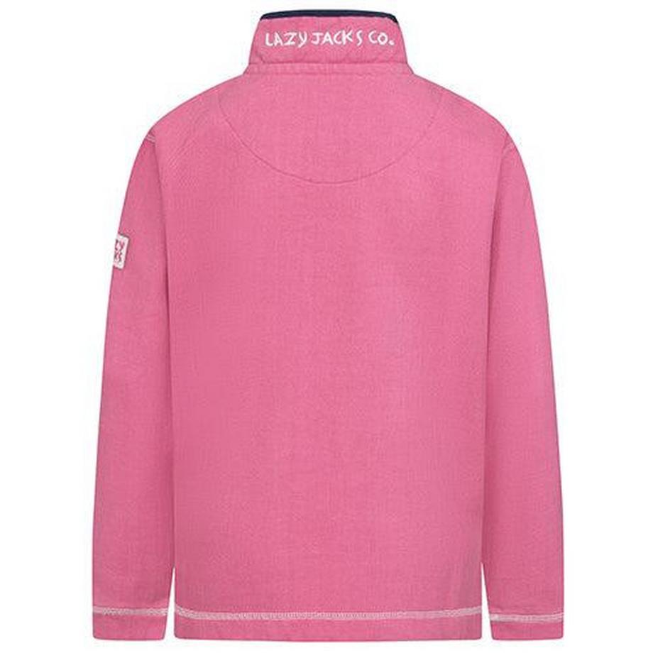 Lazy Jacks  Sweatshirt  ,  Knopfhals, Piqué 
