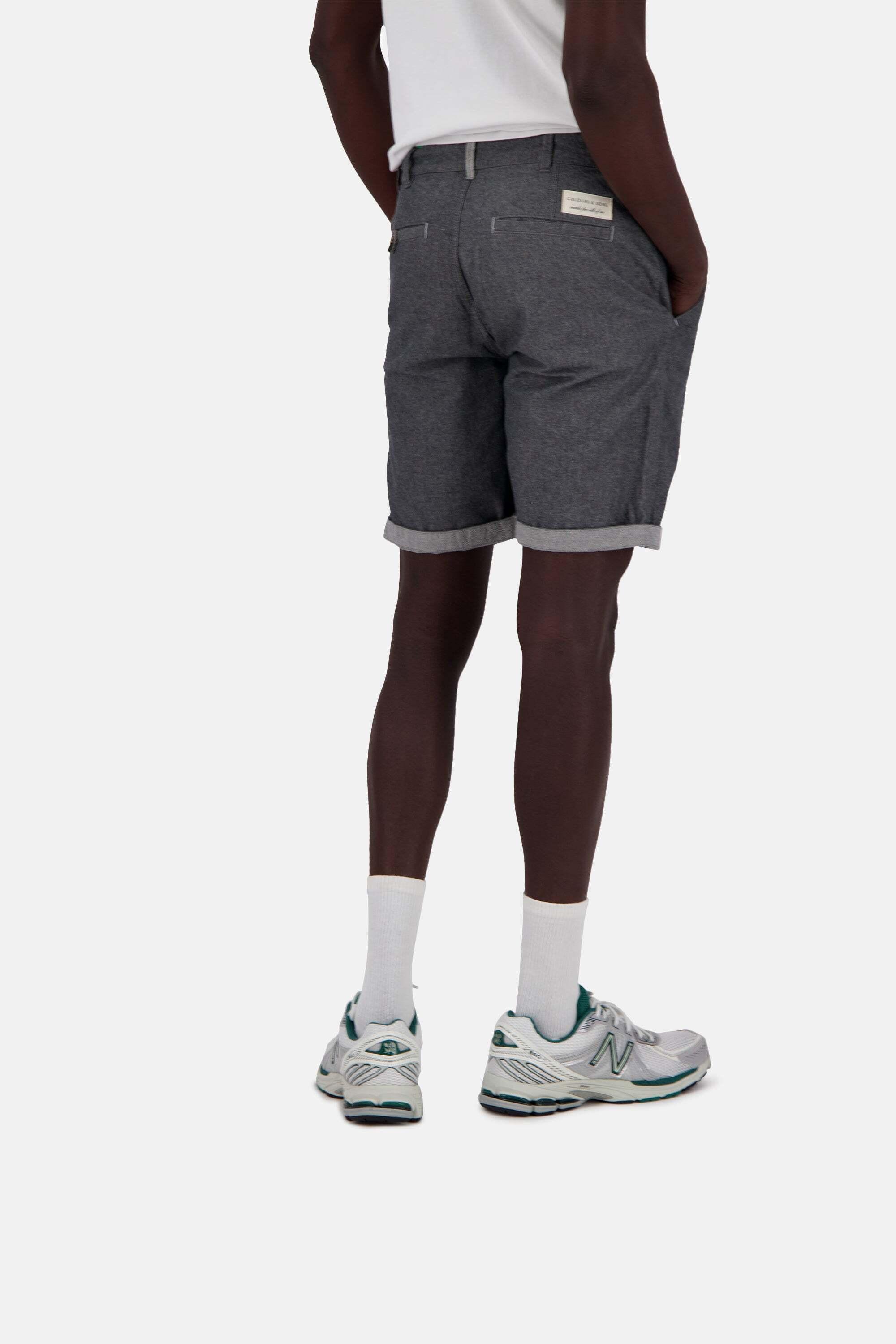 Colours & Sons Dobby Regular Fit Shorts  