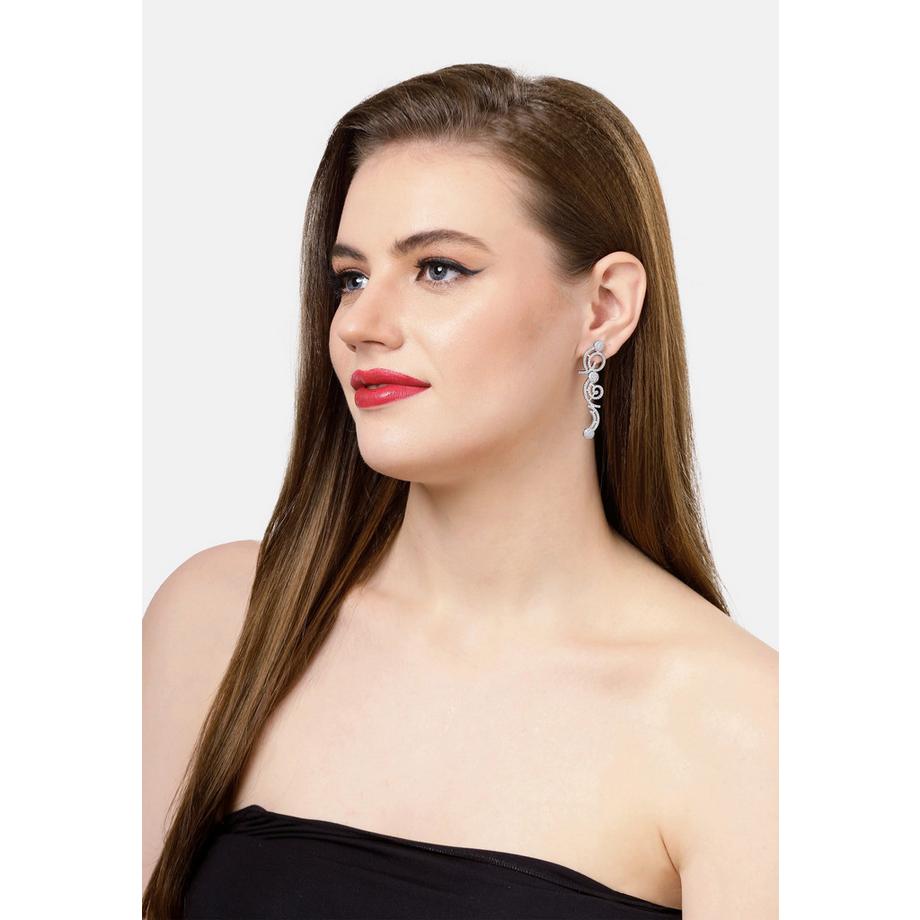 AVANT-GARDE PARIS  Edle Wirbel-Hängeohrringe 