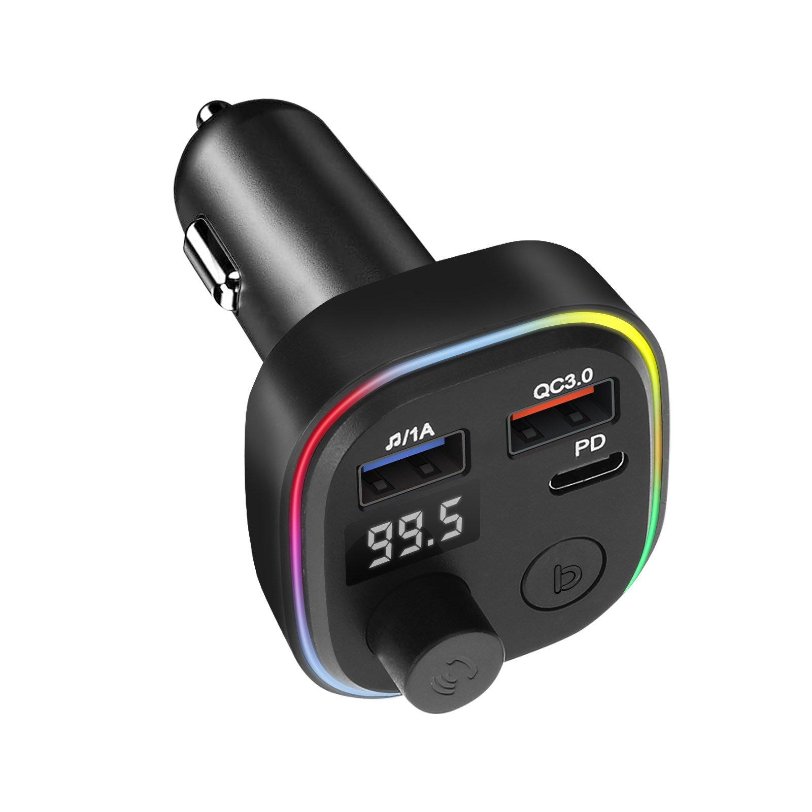 Avizar  Bluetooth FM-Transmitter C2 Schwarz 