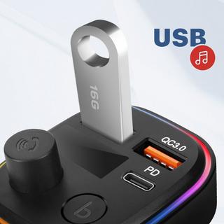 Avizar  Bluetooth FM-Transmitter C2 Schwarz 