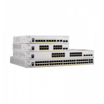 8 Port Rail PoE+ Switch C1000-8FP-2G-L