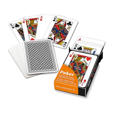 Carta.Media  Spiele Pokerkarten in Faltschachtel 