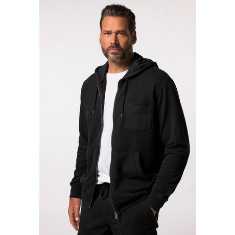 JP1880  Hoodie-Jacke, Sweat, Vintage Look, Kapuze 