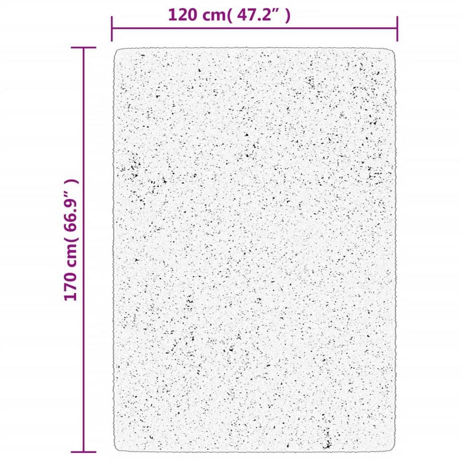 VidaXL Teppich polyester  